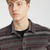 Superfleece Shirt | Grey Crossover Stripe