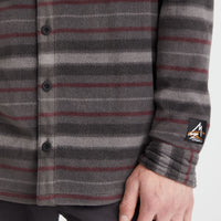 Superfleece Shirt | Grey Crossover Stripe