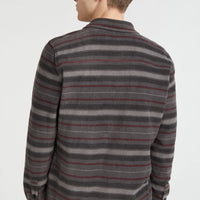 Superfleece Shirt | Grey Crossover Stripe