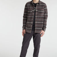 Superfleece Shirt | Grey Crossover Stripe