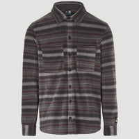 Superfleece Shirt | Grey Crossover Stripe