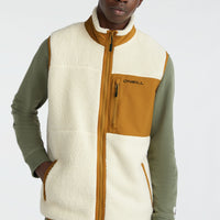 High-Pile Gilet | Muslin