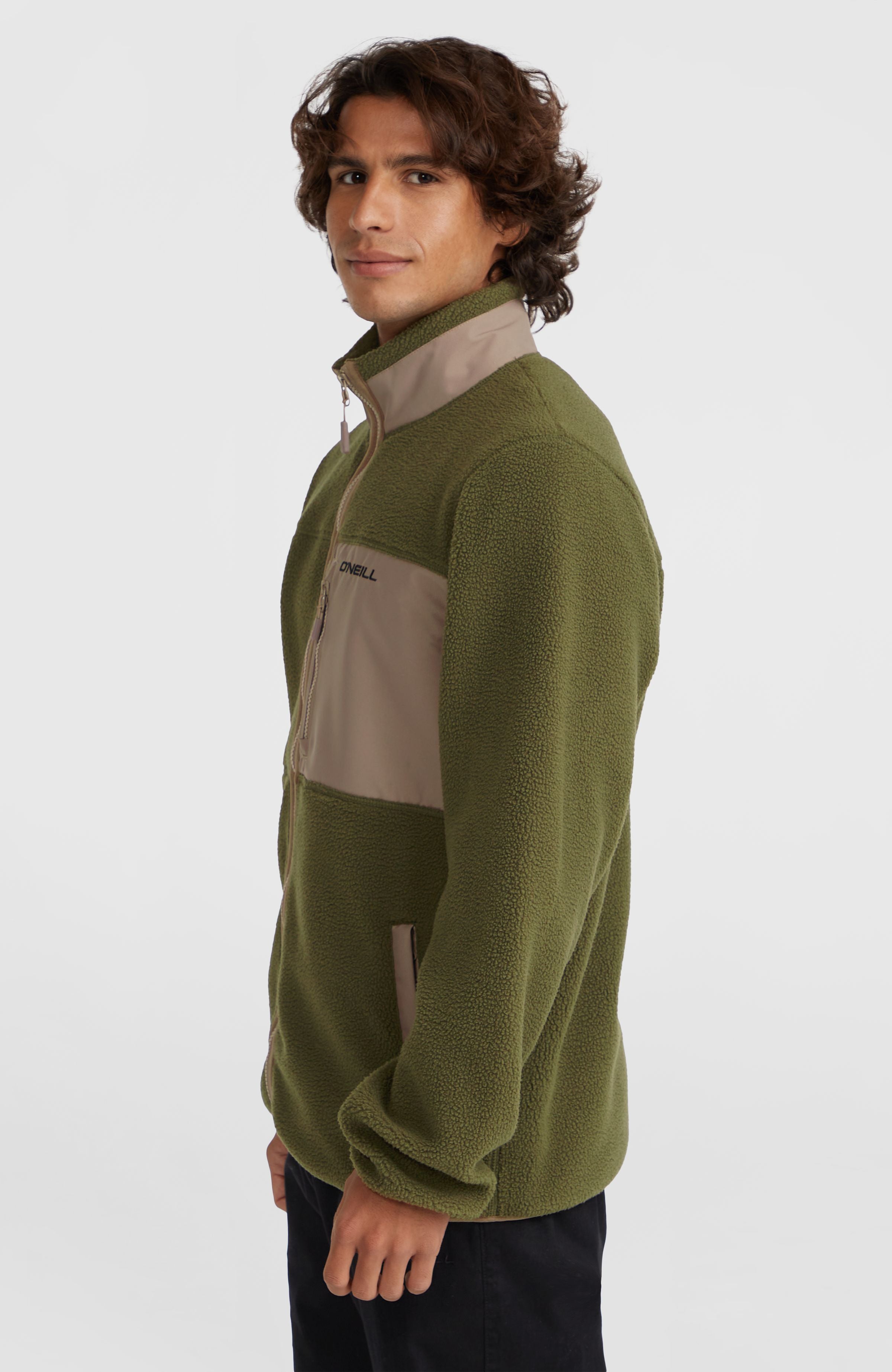 High-Pile Full-Zip Fleece | Forest Night – O'Neill UK