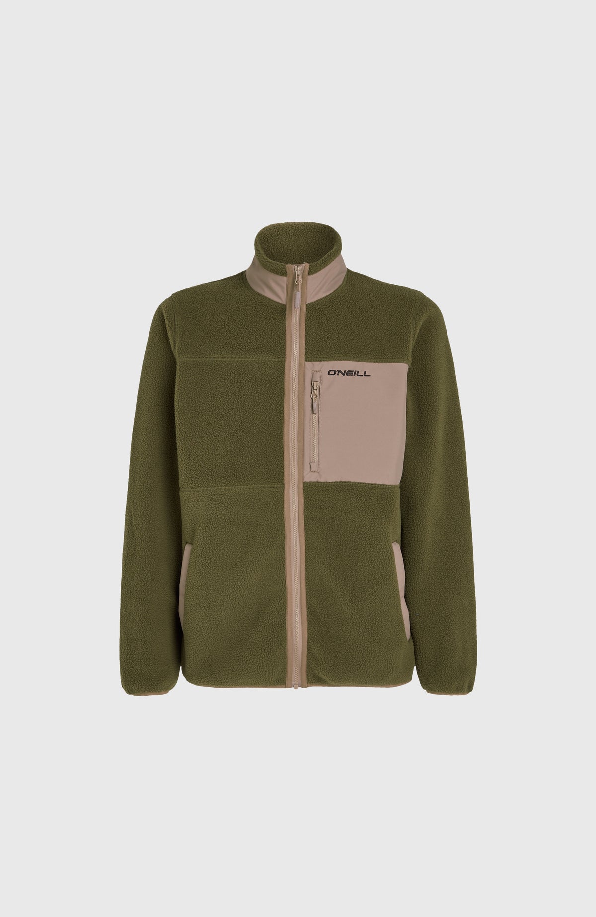 High-Pile Full-Zip Fleece | Forest Night