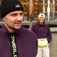 O'Riginals Polartec® 100 Fleece | Aubergine Colour Block