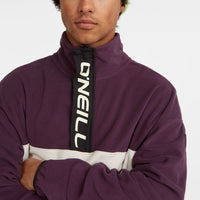 O'Riginals Polartec® 100 Fleece | Aubergine Colour Block