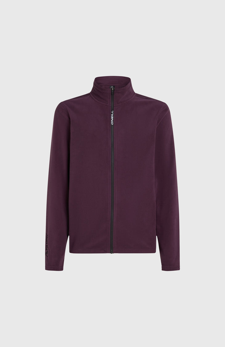 Jack's Polartec® 100 Full-Zip Fleece | Aubergine