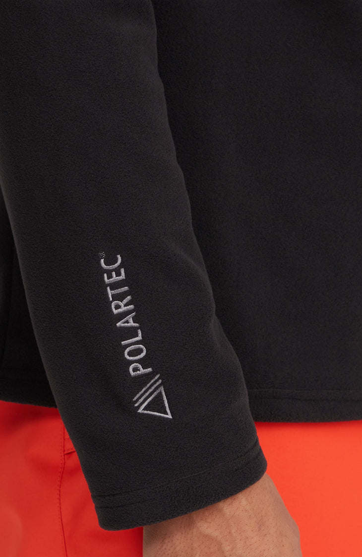 Jack's Polartec® 100 Half-Zip Fleece | Black Out