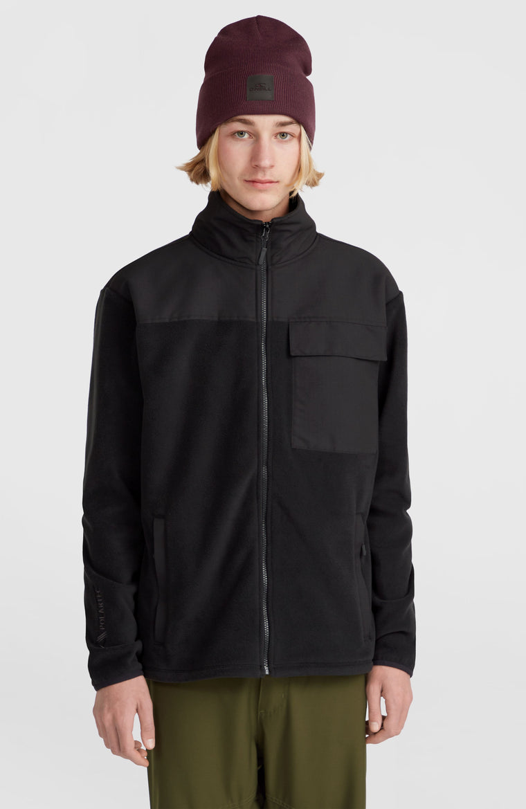 Utility Polartec® 200 Full-Zip Fleece | Black Out