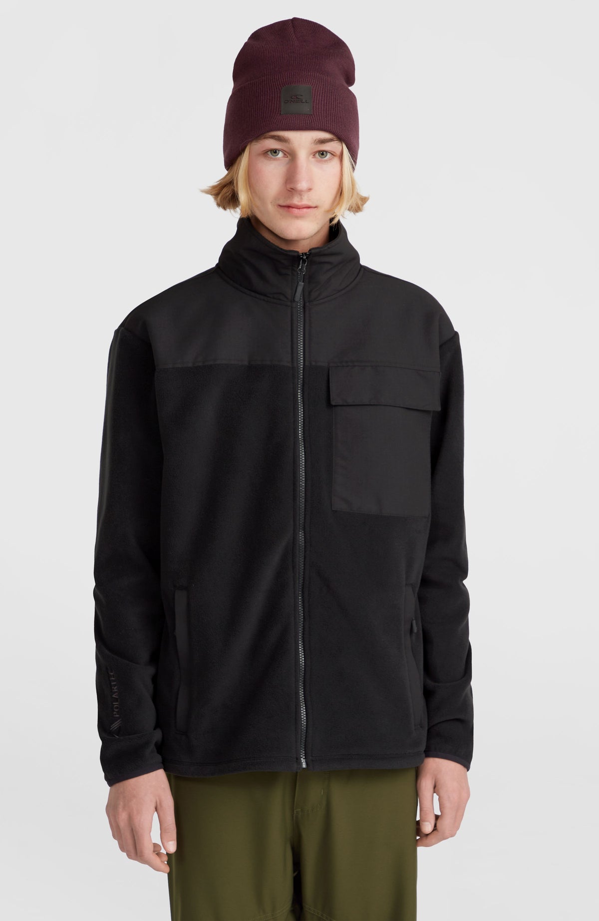 Utility Polartec® 200 Full-Zip Fleece | Black Out