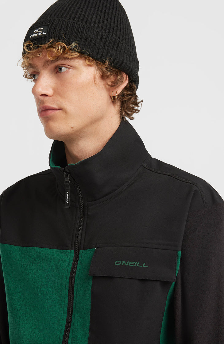 FWC'Peak Polartec® Fleece | Emerald Envy Colour Block