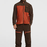 FWC'Peak Polartec® Fleece | Coffee Bean Colour Block