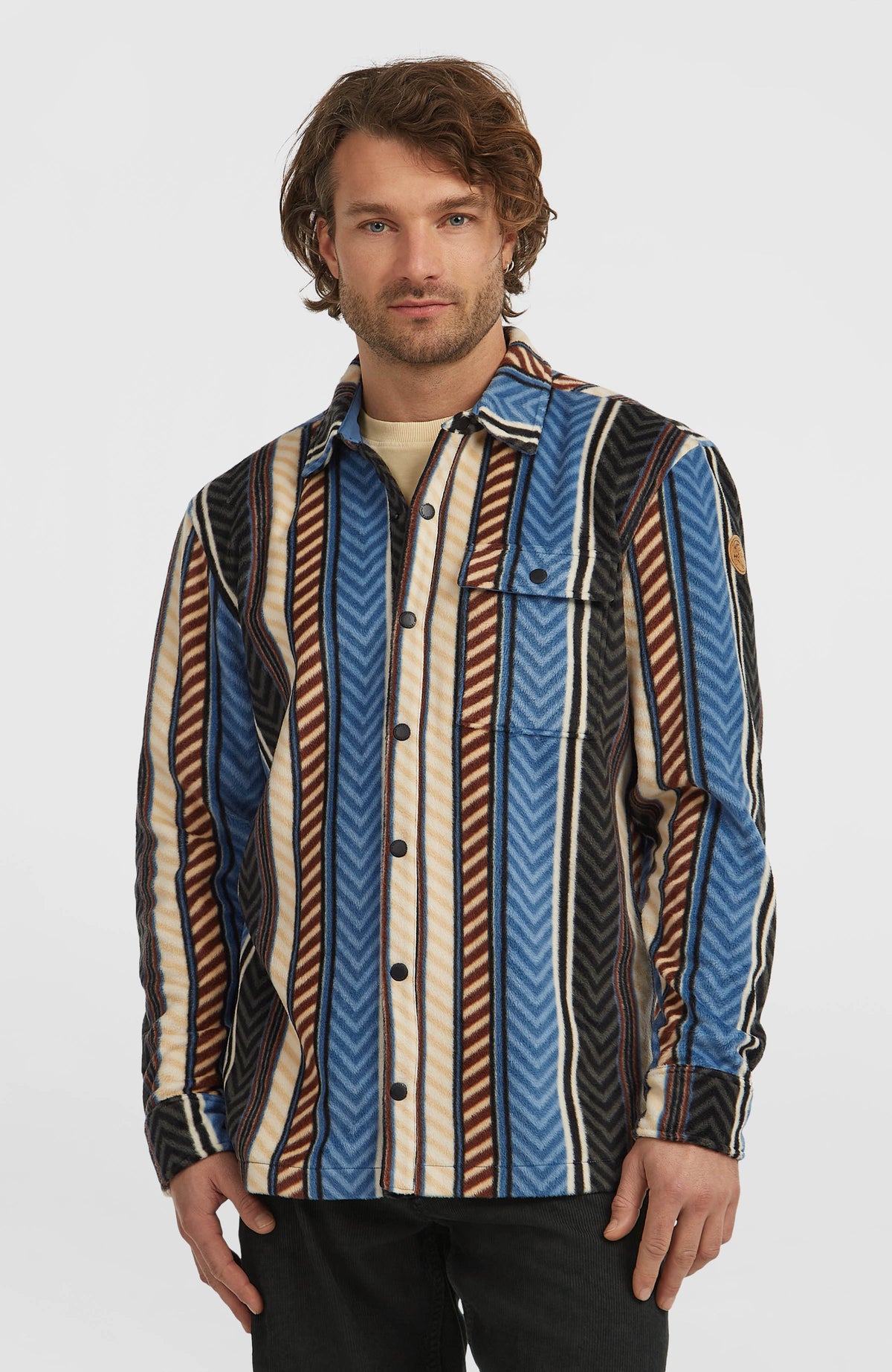 O'Riginals Superfleece Shirt | Blue Vintage O'Neill Stripe