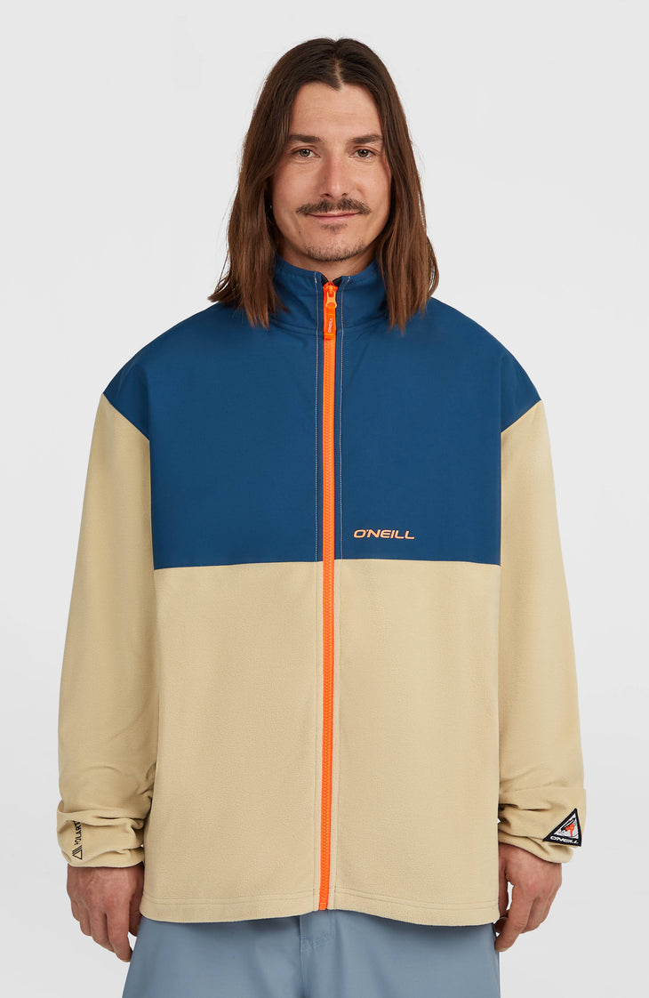 FWC'Play Polartec® Full-Zip Hyperfleece | Regal Blue Colour Block