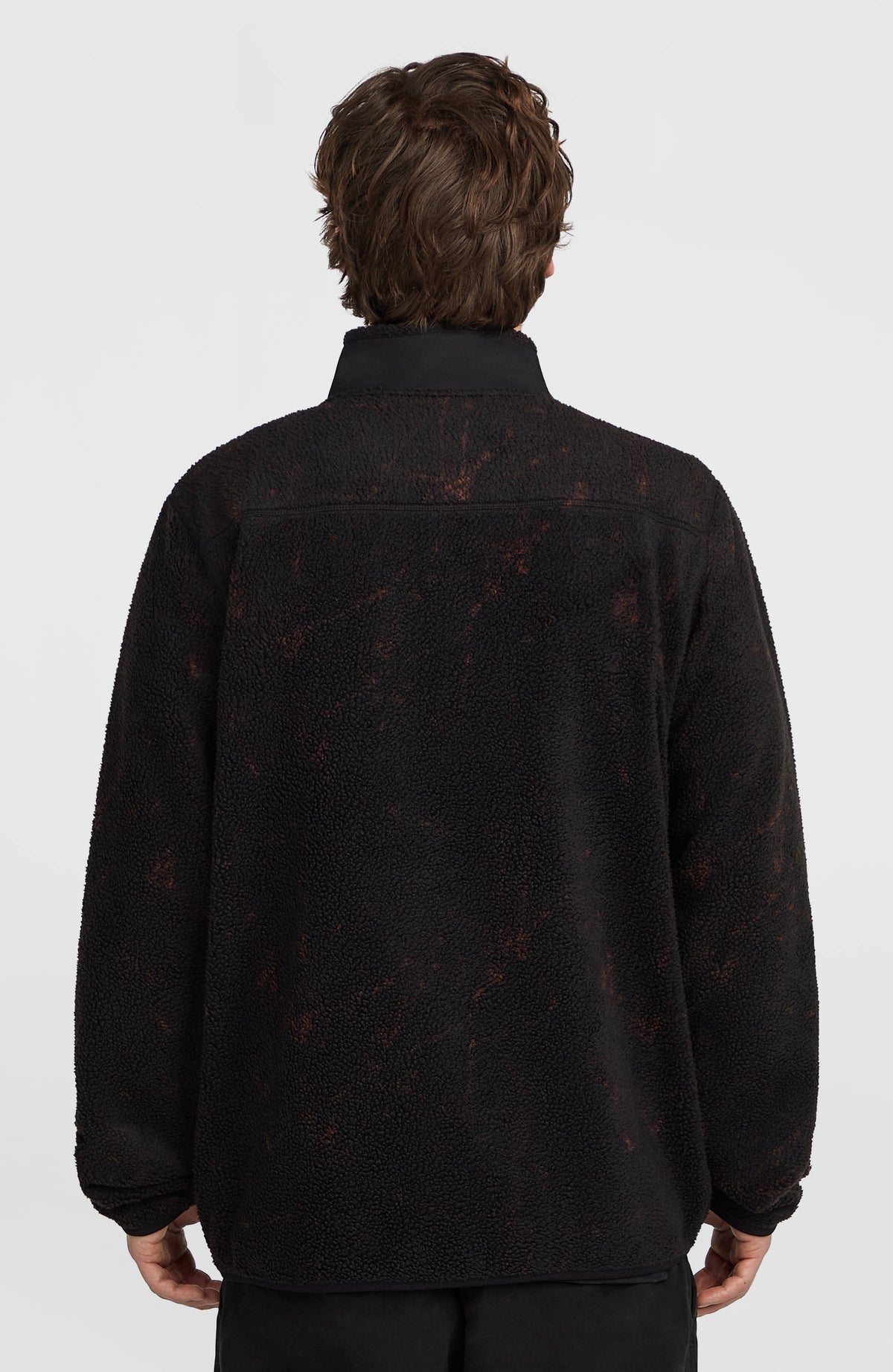 Must-Have High-Pile Full-Zip Fleece | Black Basalt