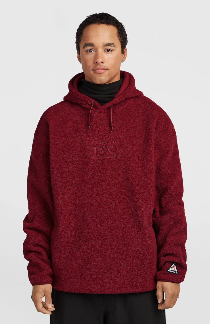 FWC'Play High-Pile Fleece Hoodie | Tamarillo