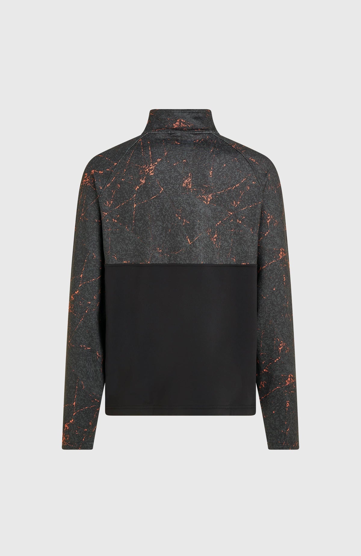 FWC'Cruz Printed Half-Zip Fleece | Black Basalt