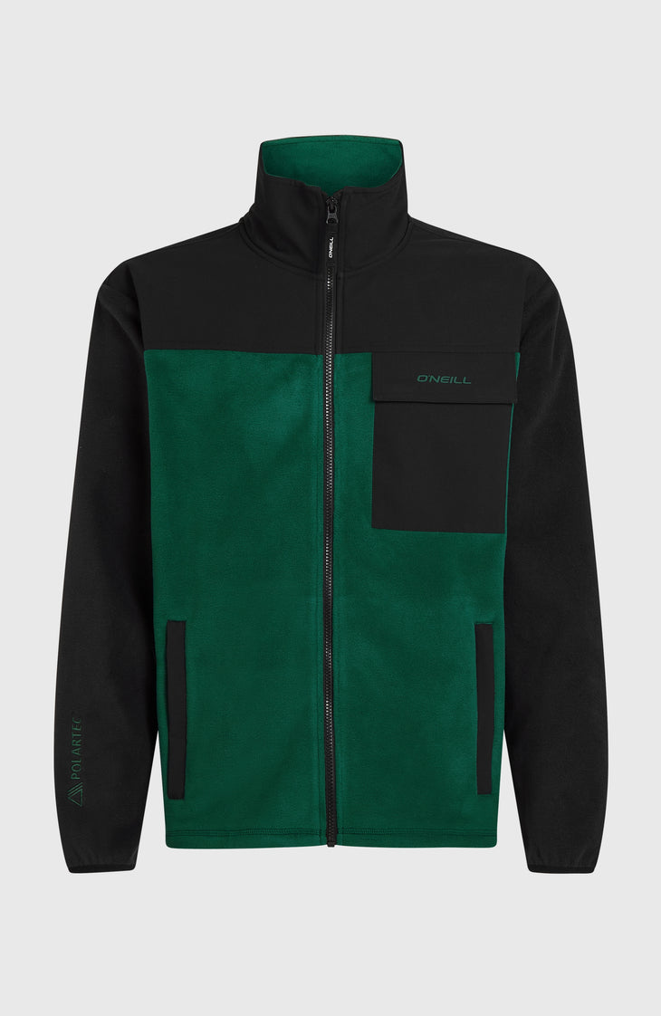 FWC'Peak POLARTEC HYPERFLEECE | Emerald Envy Colour Block