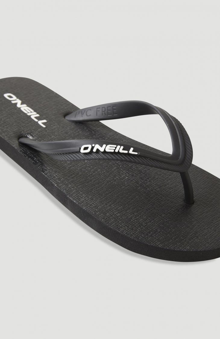 Profile Small Logo Sandals | Black Out