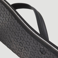 Profile Logo Sandals | Black Out