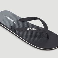 Profile Graphic Sandals | Black Simple Gradient B Panel