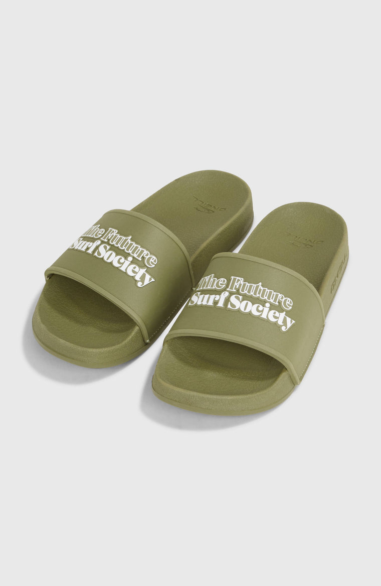 Future Surf Society Unisex Slides | Avery Fern
