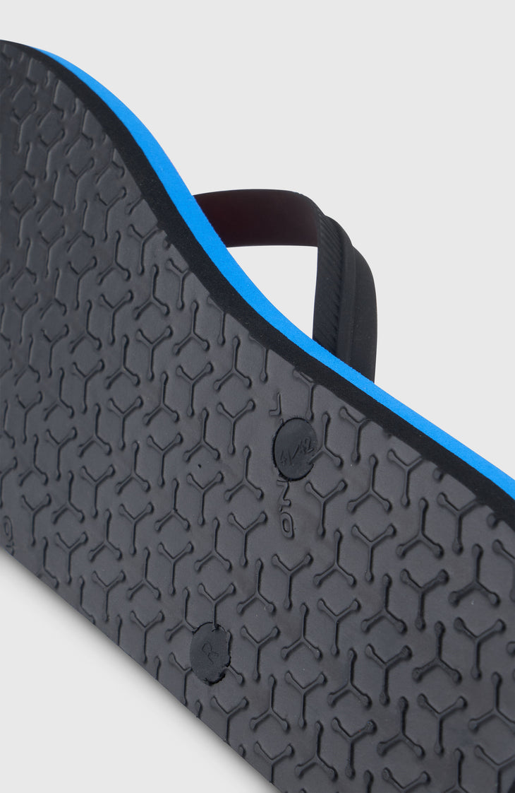 Profile Graphic Sandals | Blue Gradient Stripe