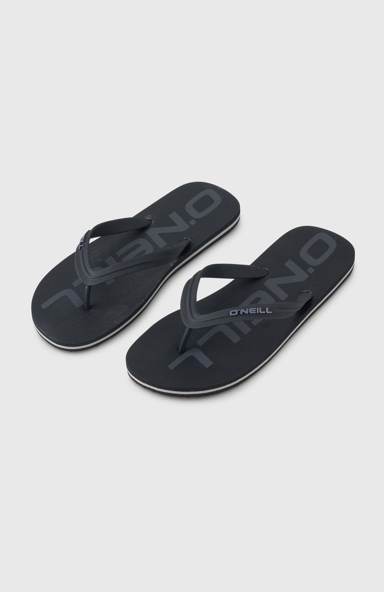 Profile Logo Sandals | Black Out
