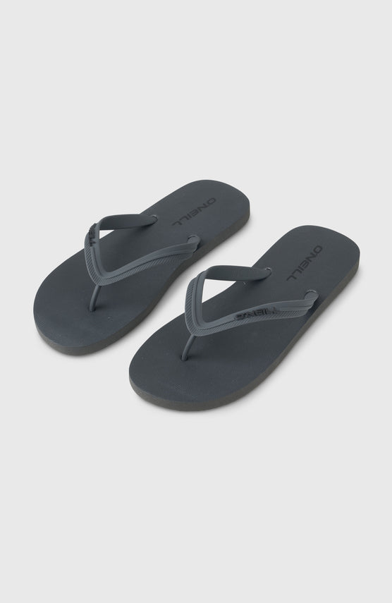 Profile Small Logo Sandals | Asphalt
