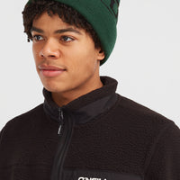 Powder Beanie | Emerald Envy Colour Block