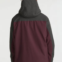 Diabase Snow Jacket | Windsor Wine Colour Block