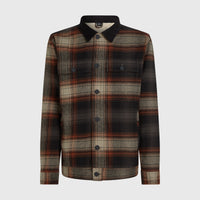 Fleece-Lined Jacket | Grey Check Small