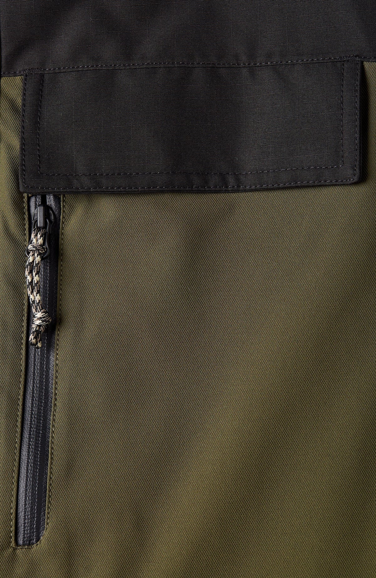 Utility Pro Hybrid Snow Jacket | Forest Night Colour Block