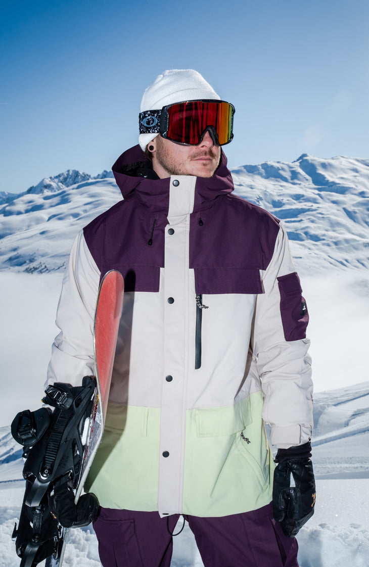 Utility Pro Hybrid Snow Jacket | Atmosphere Colour Block