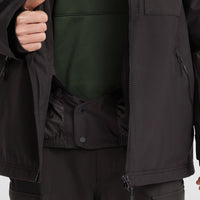 Utility Hybrid Snow Jacket | Black Out