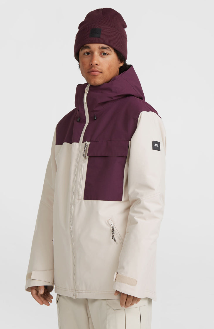 Utility Hybrid Snow Jacket | Atmosphere Colour Block