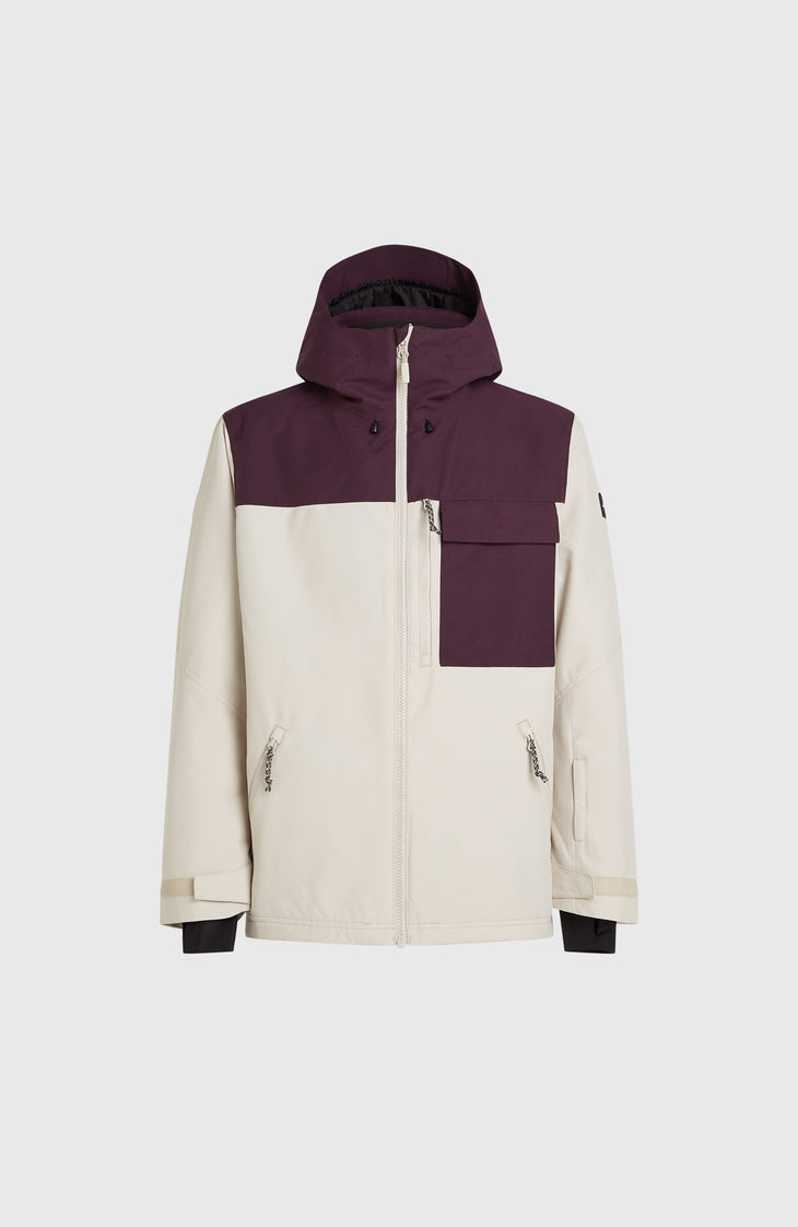 Utility Hybrid Snow Jacket | Atmosphere Colour Block
