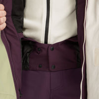 O'Riginals Hybrid Snow Jacket | Aubergine Colour Block