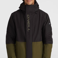 O'Riginals Hybrid Snow Jacket | Black Out Colour Block