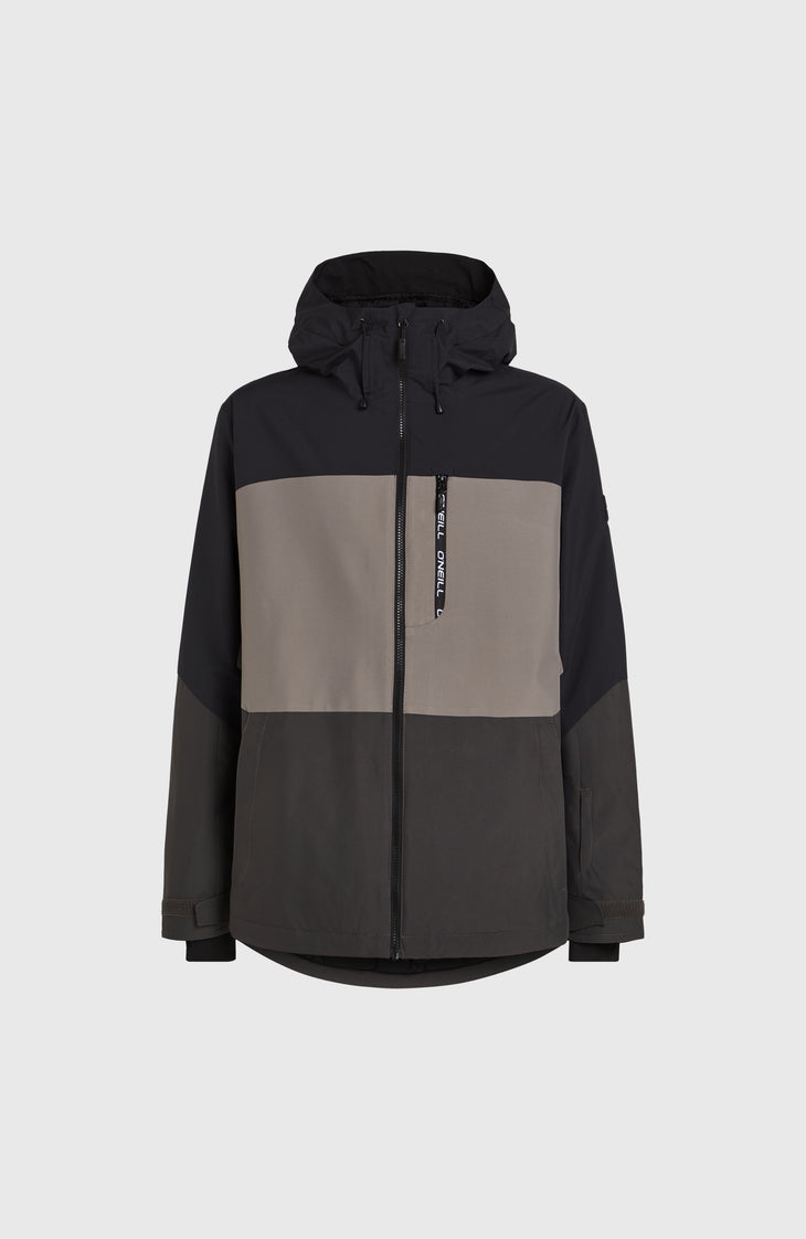 Carbonite Snow Jacket | Black Out Colour Block