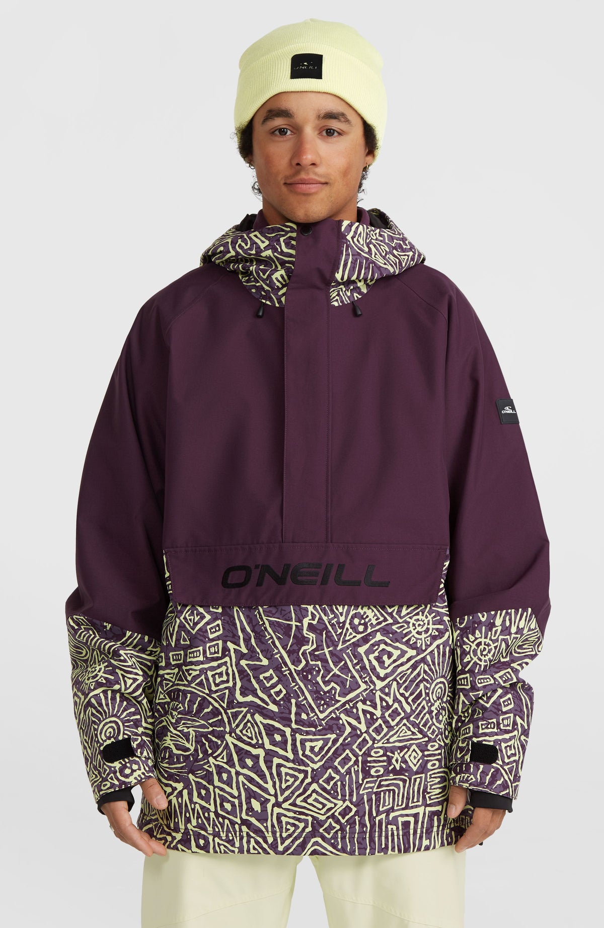 O'Riginals Anorak Snow Jacket | Dark Purple Sketcheritage