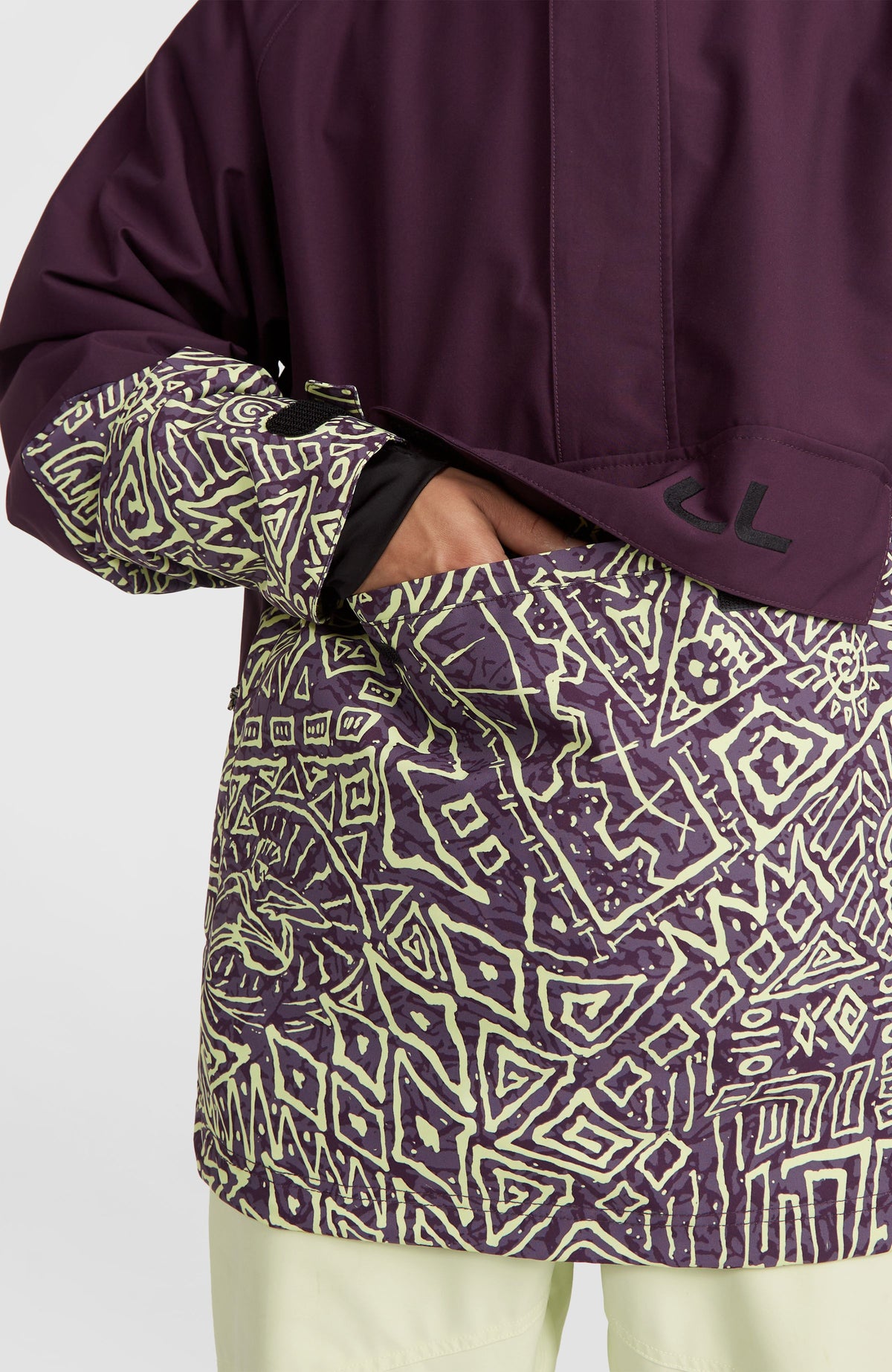 O'Riginals Anorak Snow Jacket | Dark Purple Sketcheritage