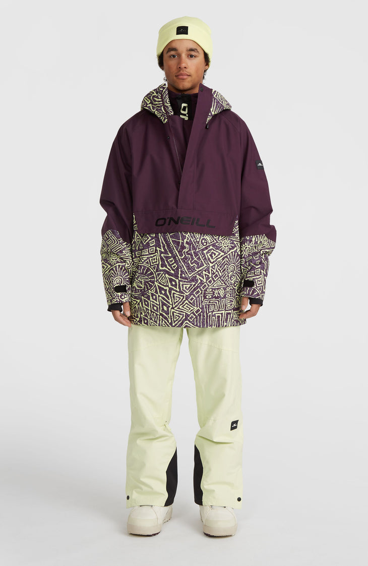 O'Riginals Anorak Snow Jacket | Dark Purple Sketcheritage