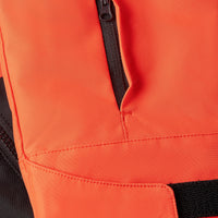 Hammer Block Snow Jacket | Paprika Flame Colour Block