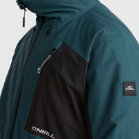 Hammer Block Snow Jacket | Alma Steel Colour Block