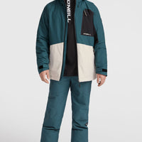 Hammer Block Snow Jacket | Alma Steel Colour Block