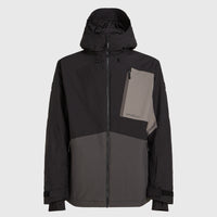 Hammer Block Snow Jacket | Black Out Colour Block