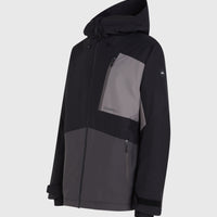 Hammer Block Snow Jacket | Black Out Colour Block