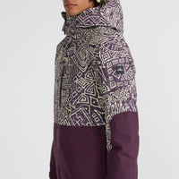 O'Riginals Block Snow Jacket | Dark Purple Sketcheritage