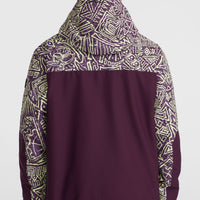 O'Riginals Block Snow Jacket | Dark Purple Sketcheritage